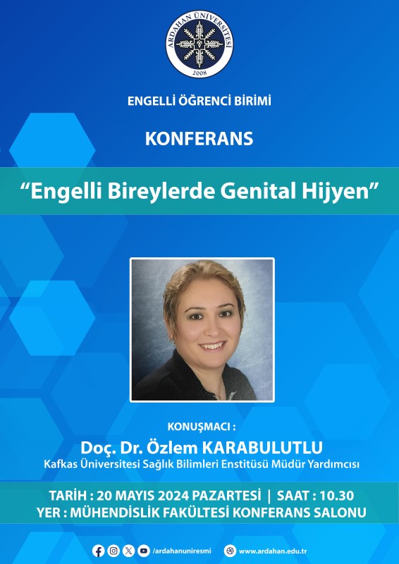 Konferans: "Engelli Bireylerde Genital Hijyen"